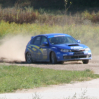 Drifting with a Subaru Impreza